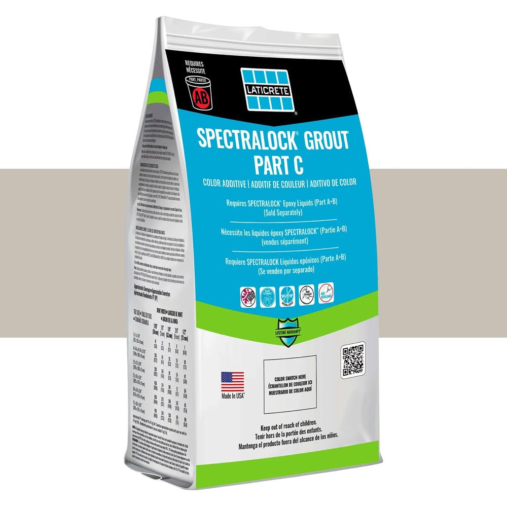 Laticrete SpectraLOCK Grout Part C Powders - Fossil/Mini