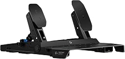 Logicool G ペダル RS PEDALS ロードセルブレーキ付きペダル GRS-PEDALS 位置調節可能 頑丈なスチールフレーム グランツーリスモ7 レーシング コントローラー PS5 PS4 PC TRUEFORCE フィードバック シミュレーションペダル ゲーミングペダル ゲームペダル ブラック 国内正規品 2年間メーカー保証