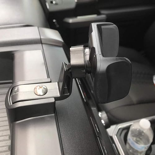 Miniatura 10 de Voodonala Soporte universal de 360 grados para teléfono móvil para Ford F150 2015 2016 2017 2018 2019 2020 F250 F350 - Barra de metal actualizada
