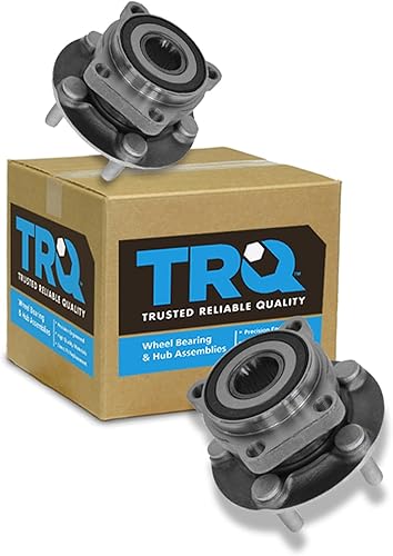 Miniatura 87 de TRQ Juego de 2 rodamientos y bujes de rueda delantera izquierda y derecha compatible con Mazda 6 2014-2019 CX-5 2013-2022