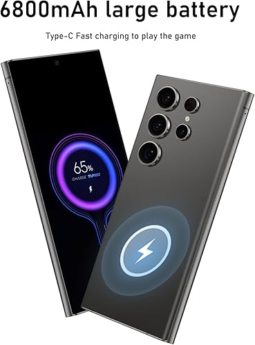 Miniatura 7 de C24 Ultra 5G Smartphone 16+512GB teléfono desbloqueado, cámara de zoom de 48+108MP, 6800mAh 6.8 pulgadas pantalla HD desbloqueada, teléfono celular