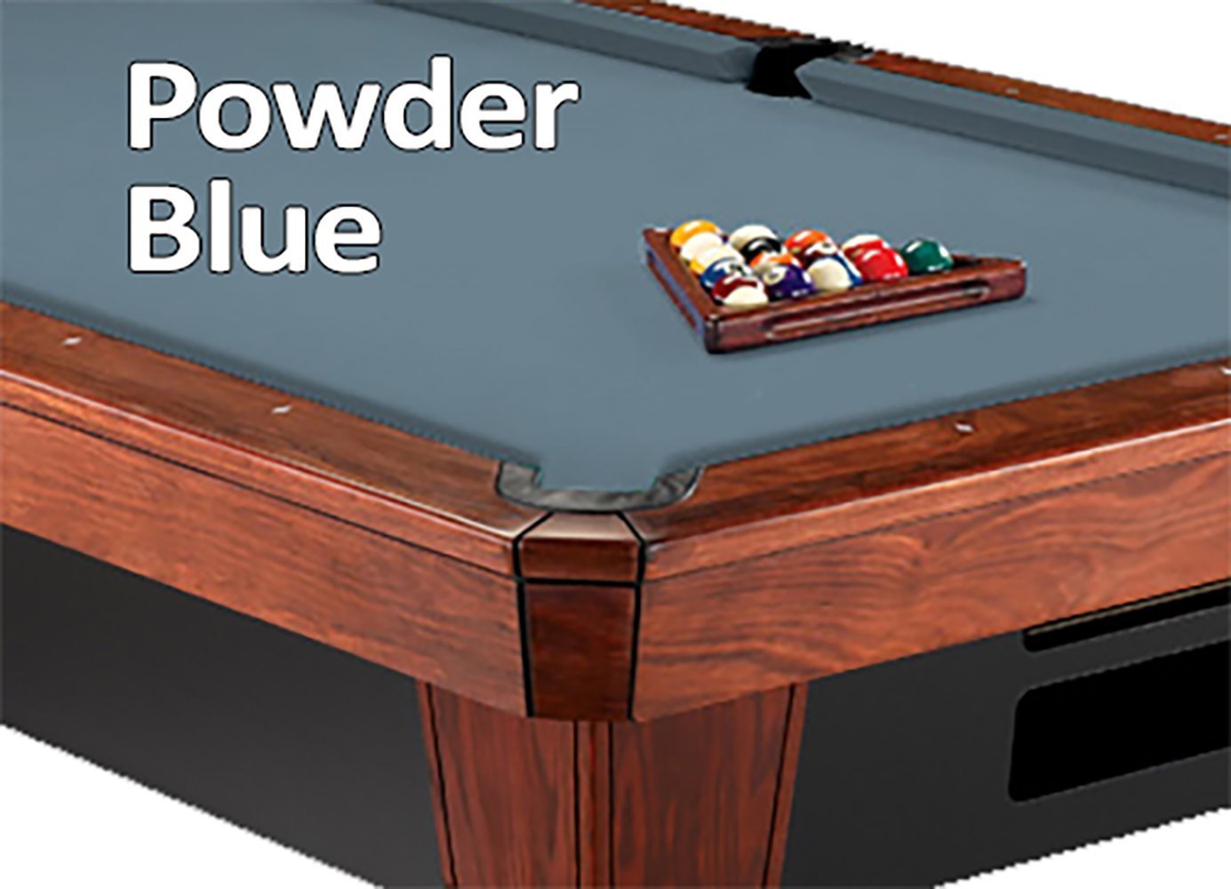 Simonis PowderBlue Billiard Cloth- 8 Foot Cut