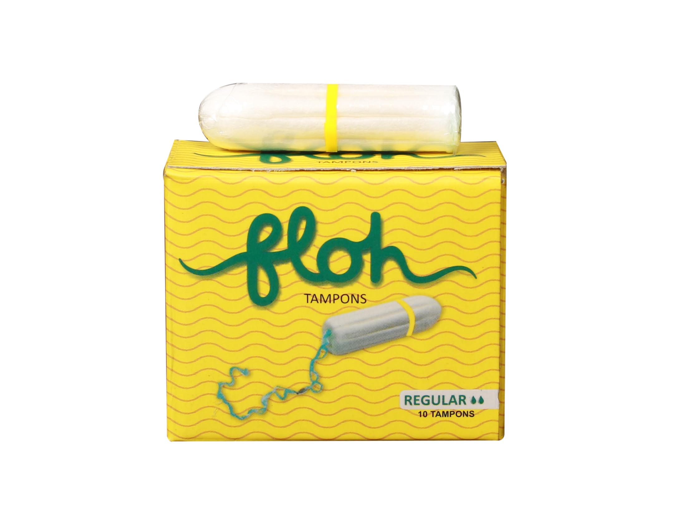 FLOH FDA Approved Regular Tampons for Women Regular Flow - 10 Pieces (Pack of 3) 1