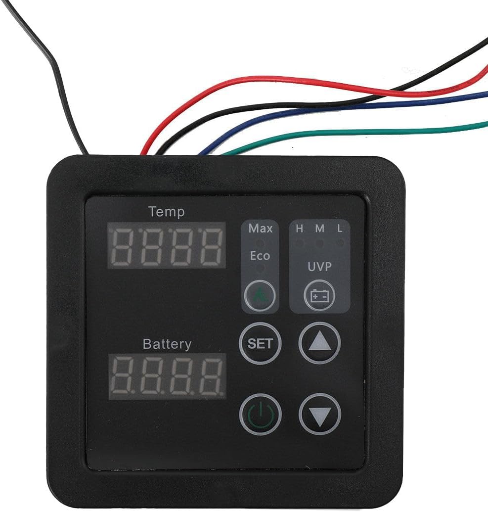 DC 12-24V Car Refrigeration Air Compressor Fridge Freezer Marine Solar with Temperature Controller,Working volume:2.5cm³,2000-3500RPM,BD25HC