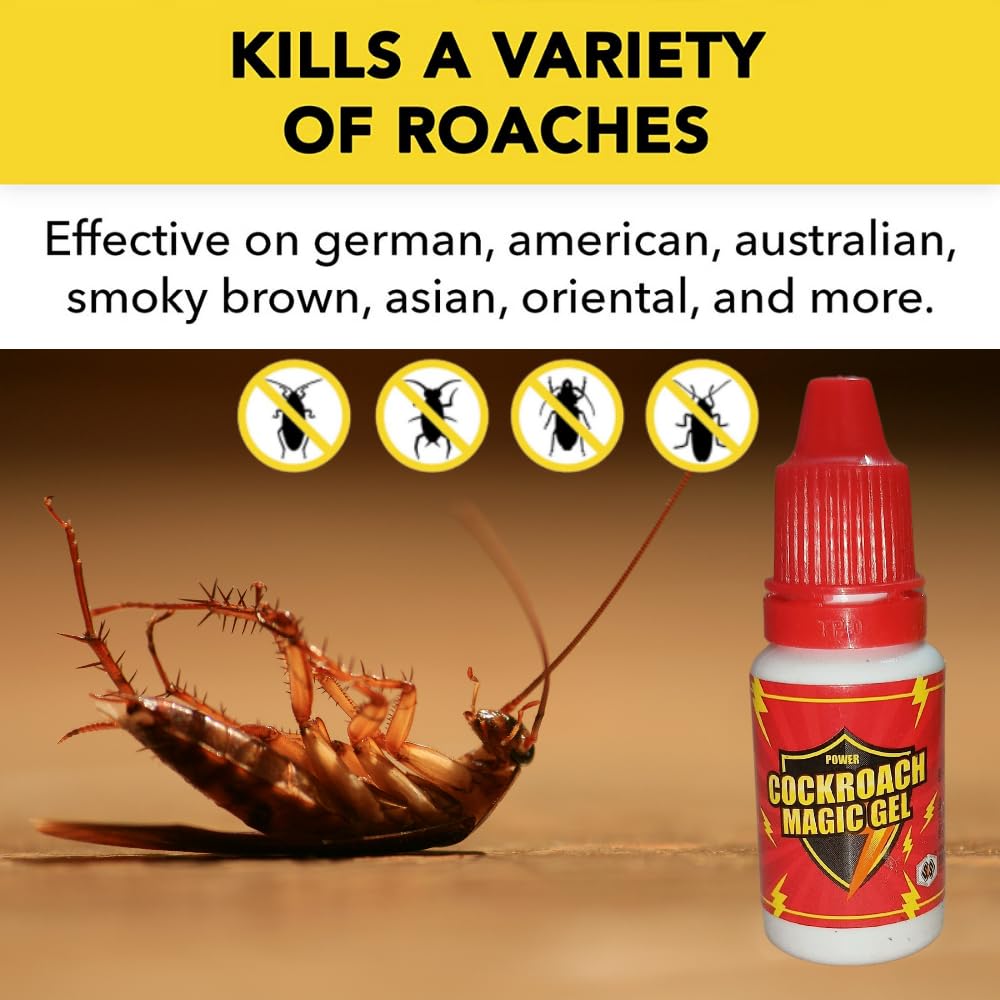 Cockroach Control Gel - Eliminate Pests FREE SHIPPING -3