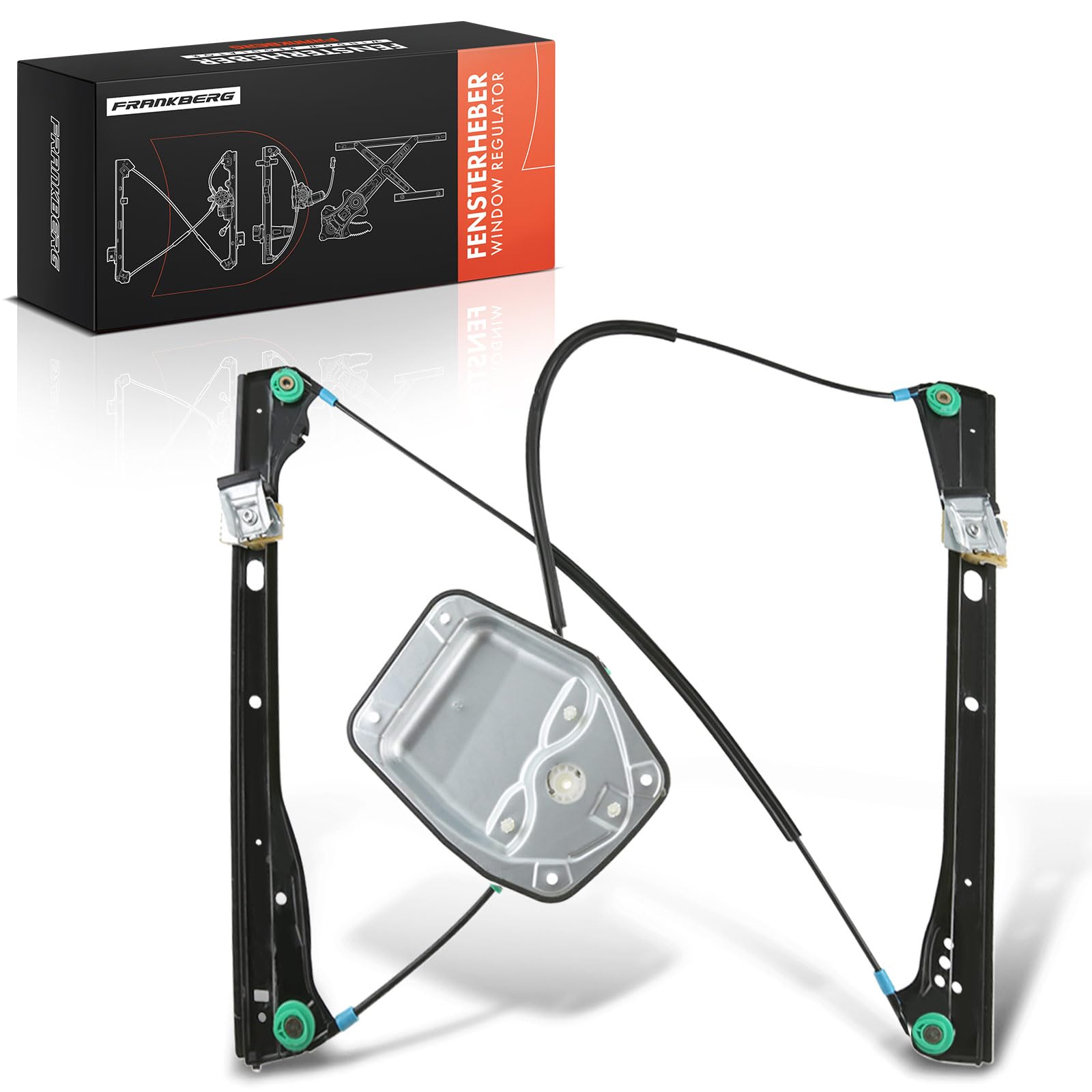 Window Regulator Without Motor Front Left Compatible with Golf V 1K1 2/3 Door Year of Manufacture 2003/10-2009/02