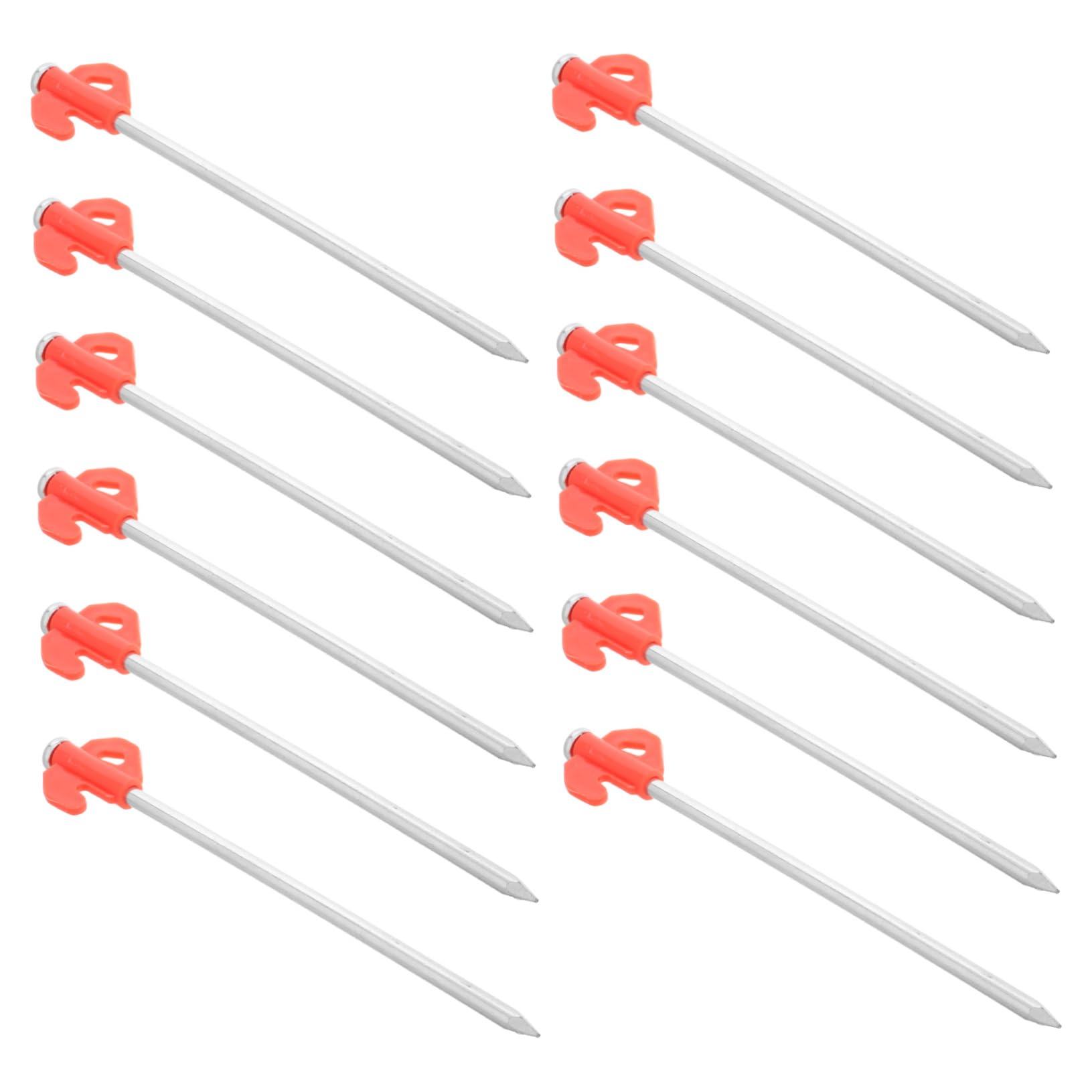 Clavos de tierra para carpas ganchos de metal resistentes al viento camping