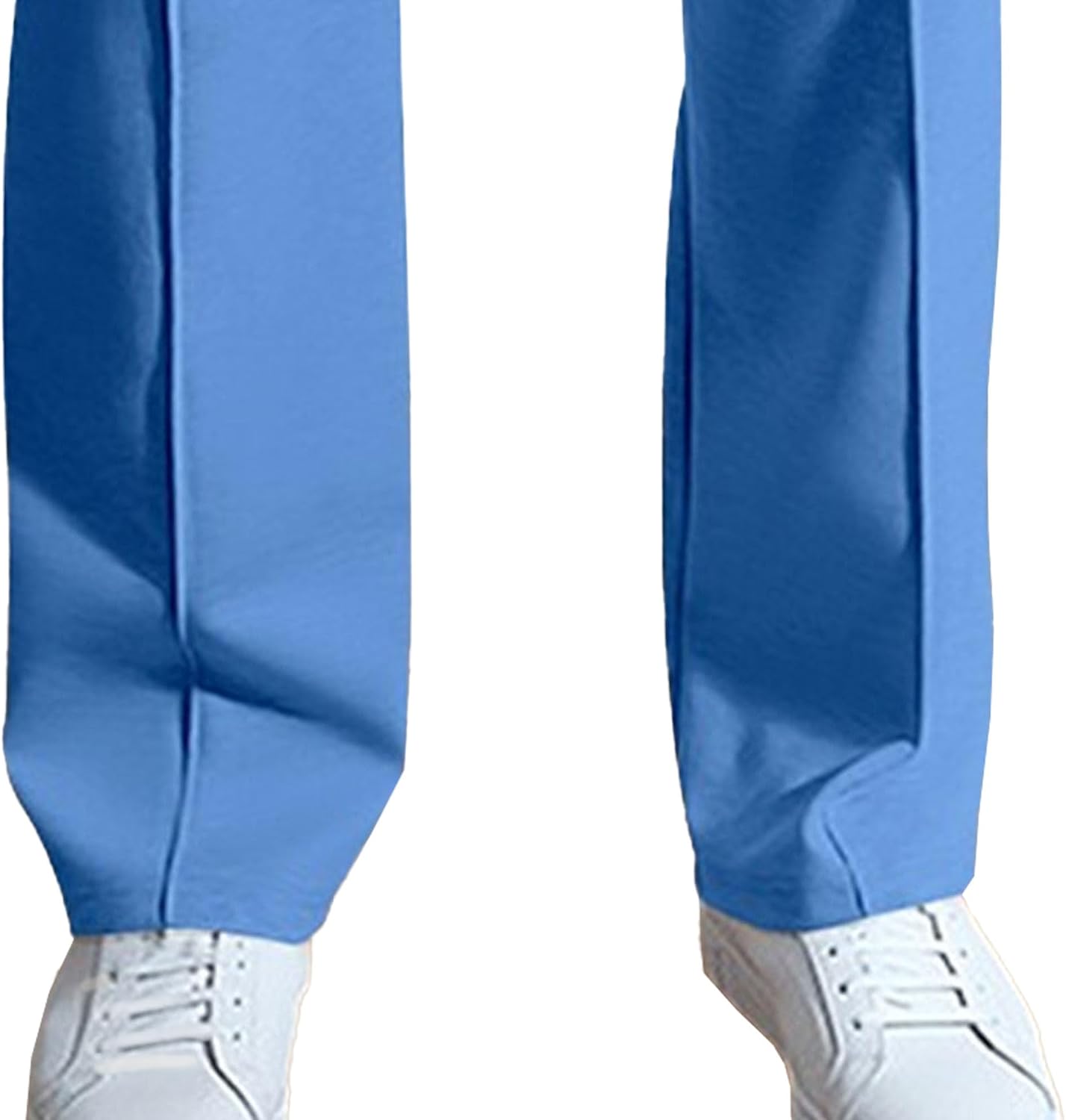 Men's Loose Fit Joggers Drawstring Pants Hiking Elastic Waist Comfort Pants Solid Srtlish Lightweight Trousers