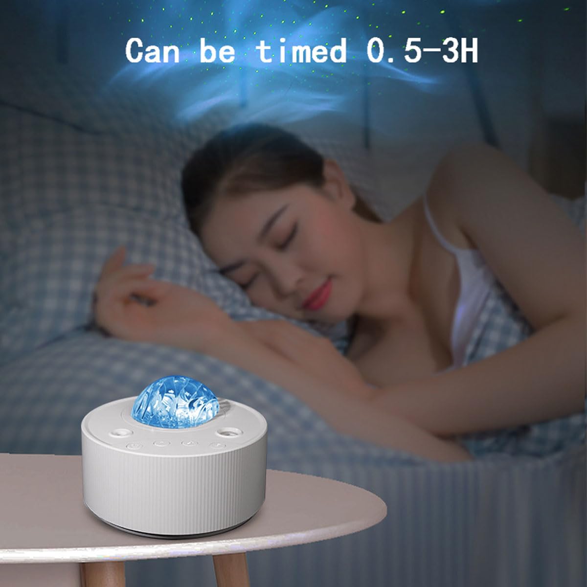 Proiettore Star Galaxy, aurora boreale RGB con altoparlante Bluetooth, telecomando timer, luce notturna USB per decorazione della stanza, regalo per feste in casa