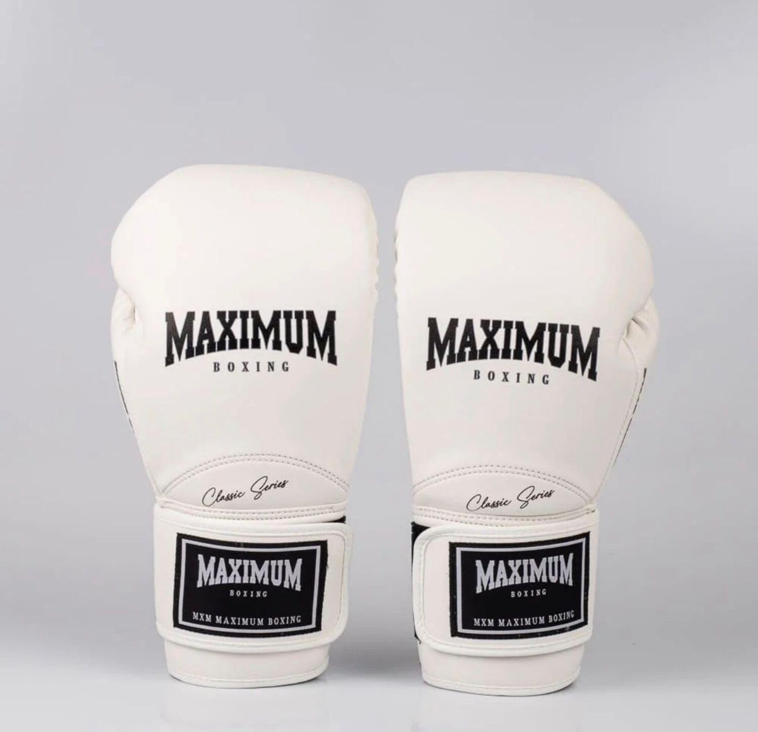 Luva de Boxe e Muay Thai Maximum New Classic White Power Face (16o)