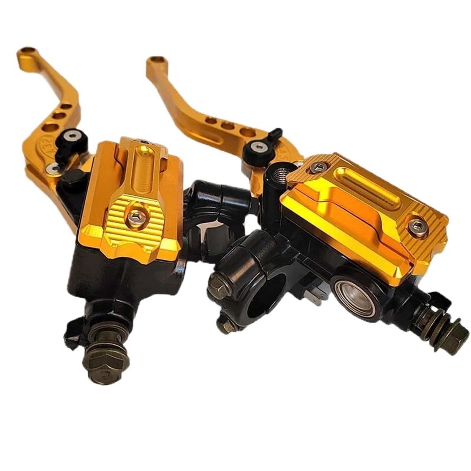 Iukmr G Motorcycle Clutch Brake Lever Motorcycle Handlebar Master Cylinder Levers Handle Hydraulic Brake Pump Clutch(G)