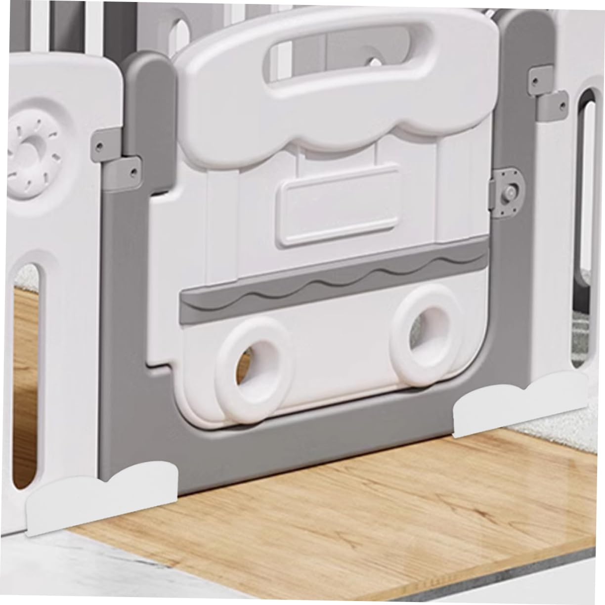 MAGICLULU Baby Playpen Stabilizer Clips 2 Pack Secure Playpen Base Holders Anti-Slip Replacement Parts Easy Install for Toddler Safety and Stable Play Areas - Image 4