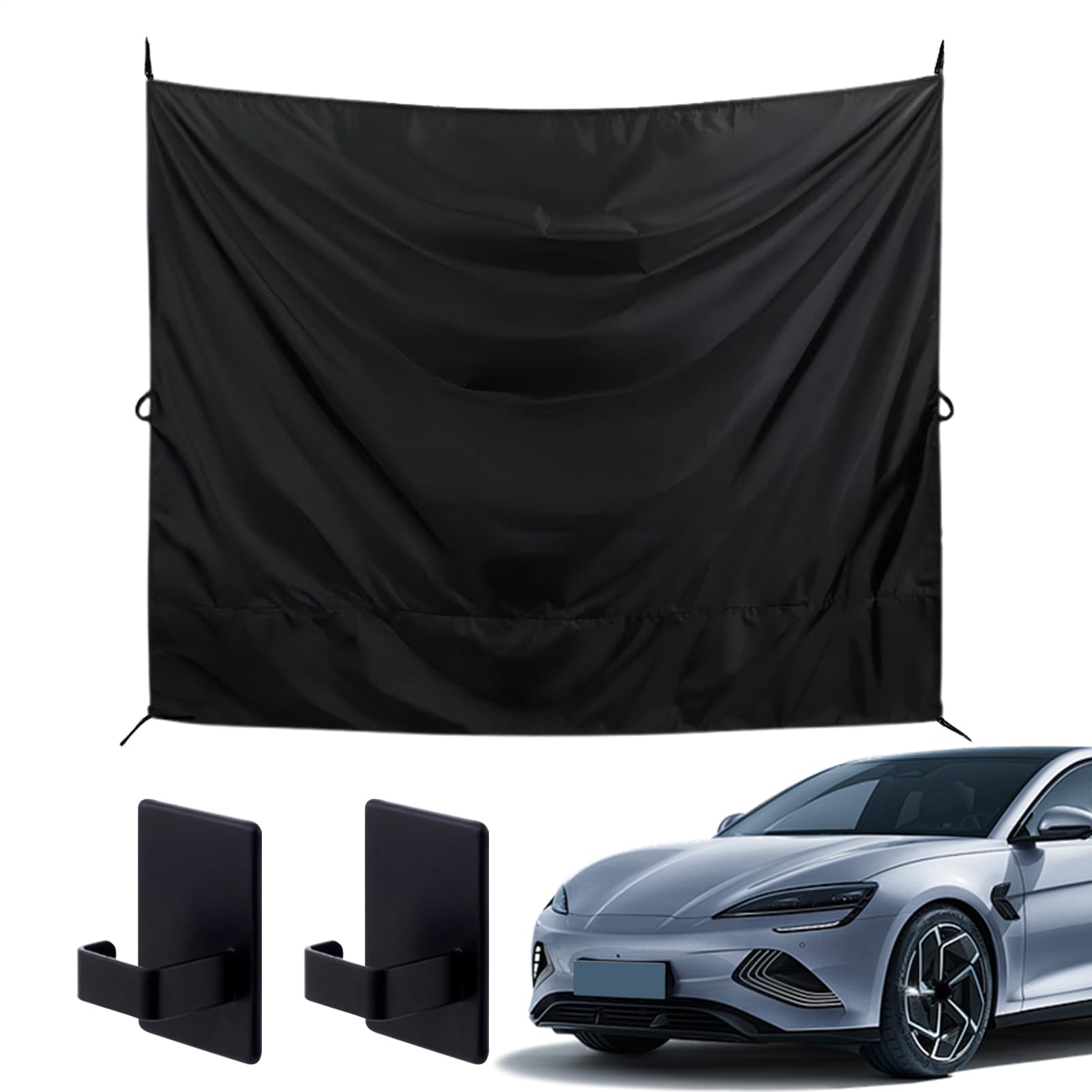 Cortina lateral para ventana de automóvil en acampadas y descansos de viaje