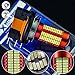 Xotic Tech 2Pcs H15 8000K Super Bright Ice Blue 106 SMD Projector lens LED Bulbs Replacement For High Beam Headlight Lamp Daytime Running Light Conversion Kit