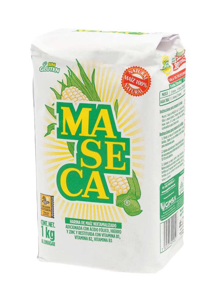 PAQUETE DE 6 MASA MASECA DE 1KG