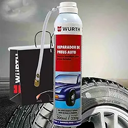 Reparador De Pneu Furo Instantâneo 300ml Alemã Autorizada Carro/moto
