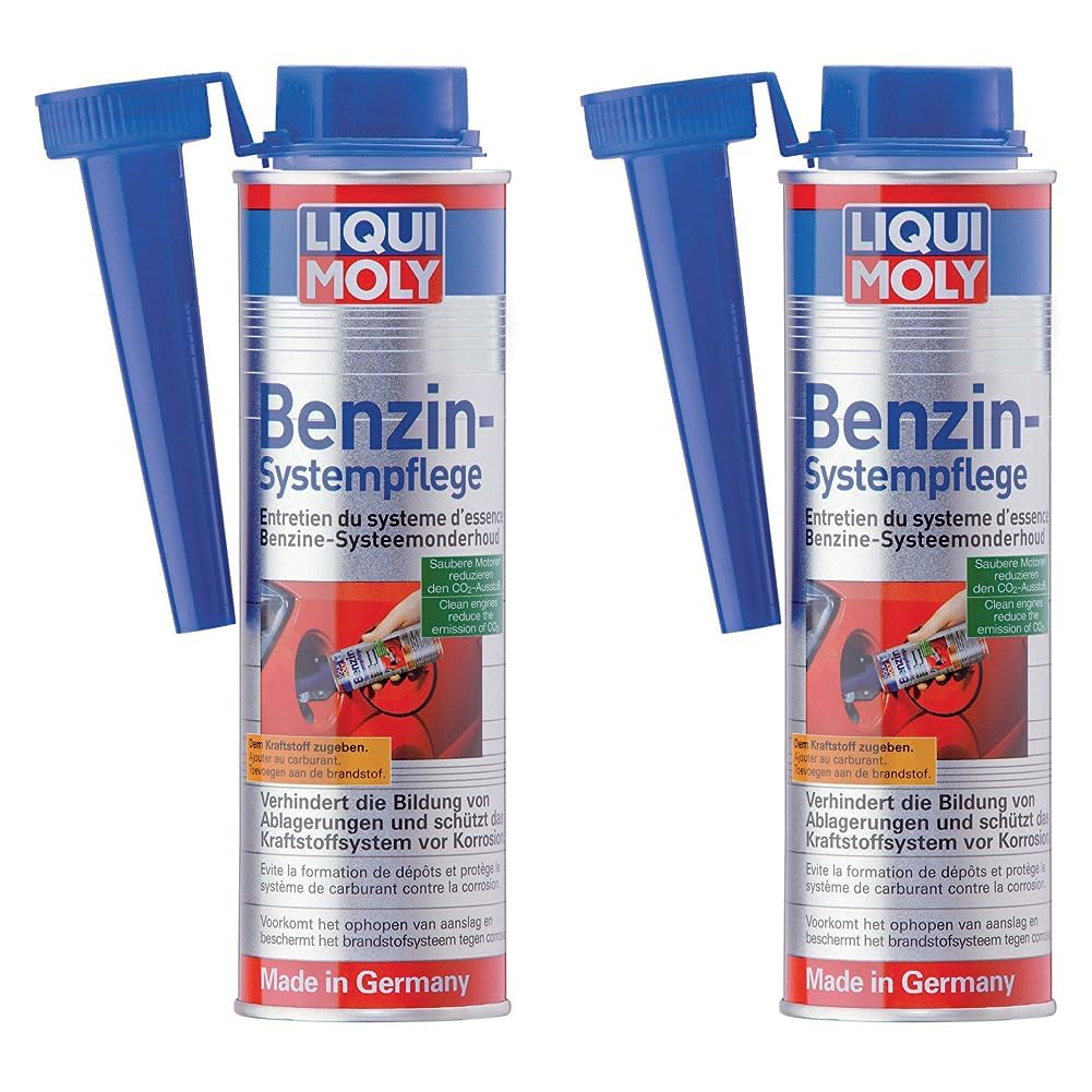 LIQUI MOLY Benzin-Systempflege | 300 ml | Benzinadditiv | Art.-Nr.: 5108 (Packung mit 2)