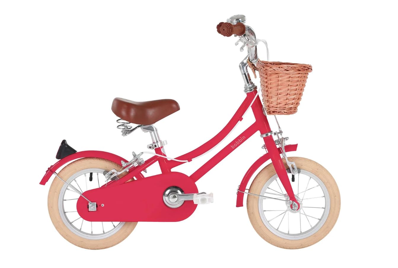 Bobbin Gingersnap Children's Bicycle 12" Wheel (Cerise)