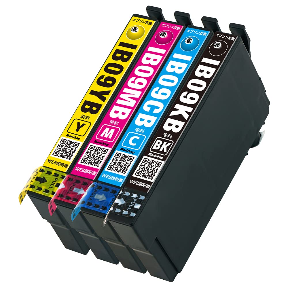 Amazon.co.jp: IB09 (KB/CB/MB/YB) 大容量4色セット「 電卓 」エプソン