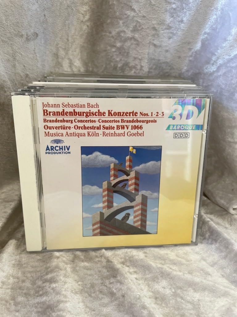 Brandenburg Concerti 1-3 [Audio CD] Bach; Goebel and Musica Antiqua Koln