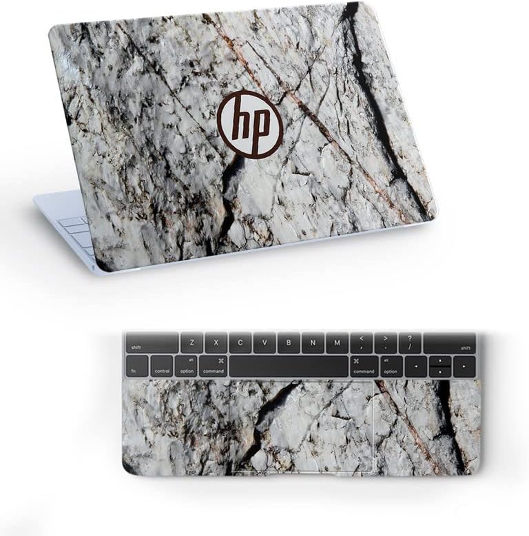 H258 Top+Wrist Pad Vinyl Laptop Skin/Sticker/Cover for 13 to 13.3 Inches Laptops Laminated-Removable-HD Quality Compatible for Hp(13x9.2 Inches)