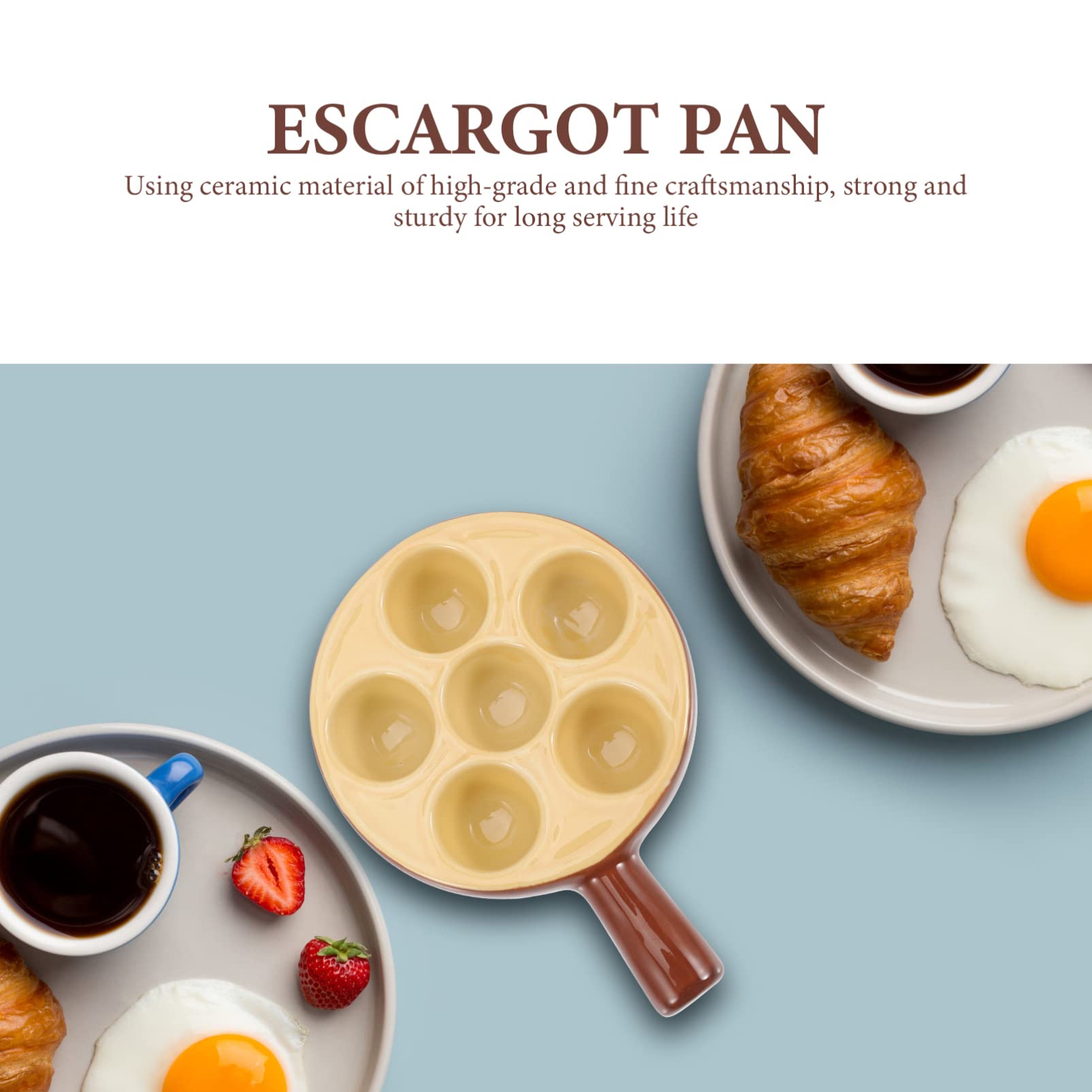 Set 3 Pezzi Per Lumache - Piatti Con Forchetta E Pinze In Acciaio Inox Per Ristorante E Casa - Foto 2