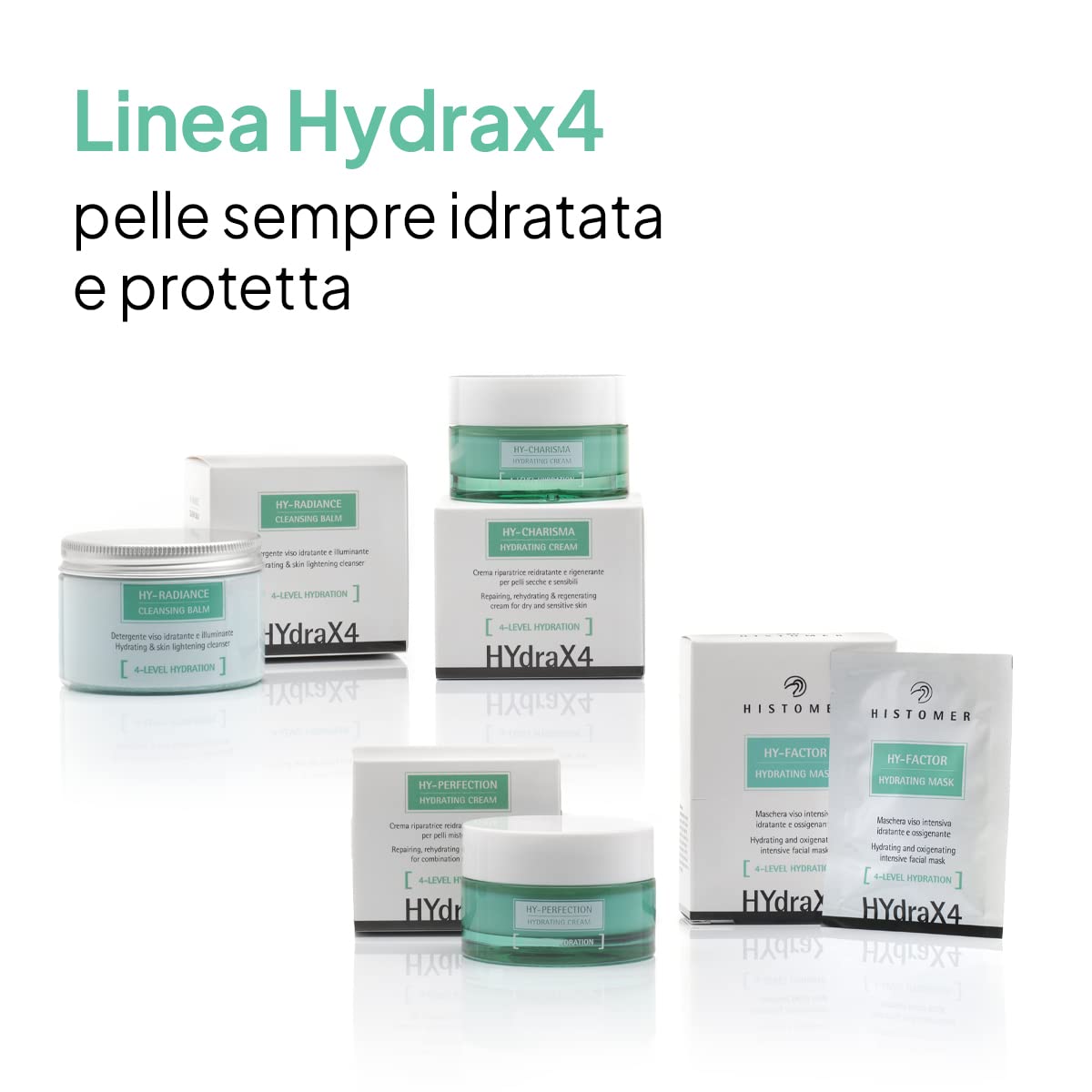 HISTOMER - HY PERFECTION HYDRATING CREAM - 50 ml | Crema Idratante Viso 24 Ore Ricca e Nutriente - Adatta a Pelli Miste by HYdraX4