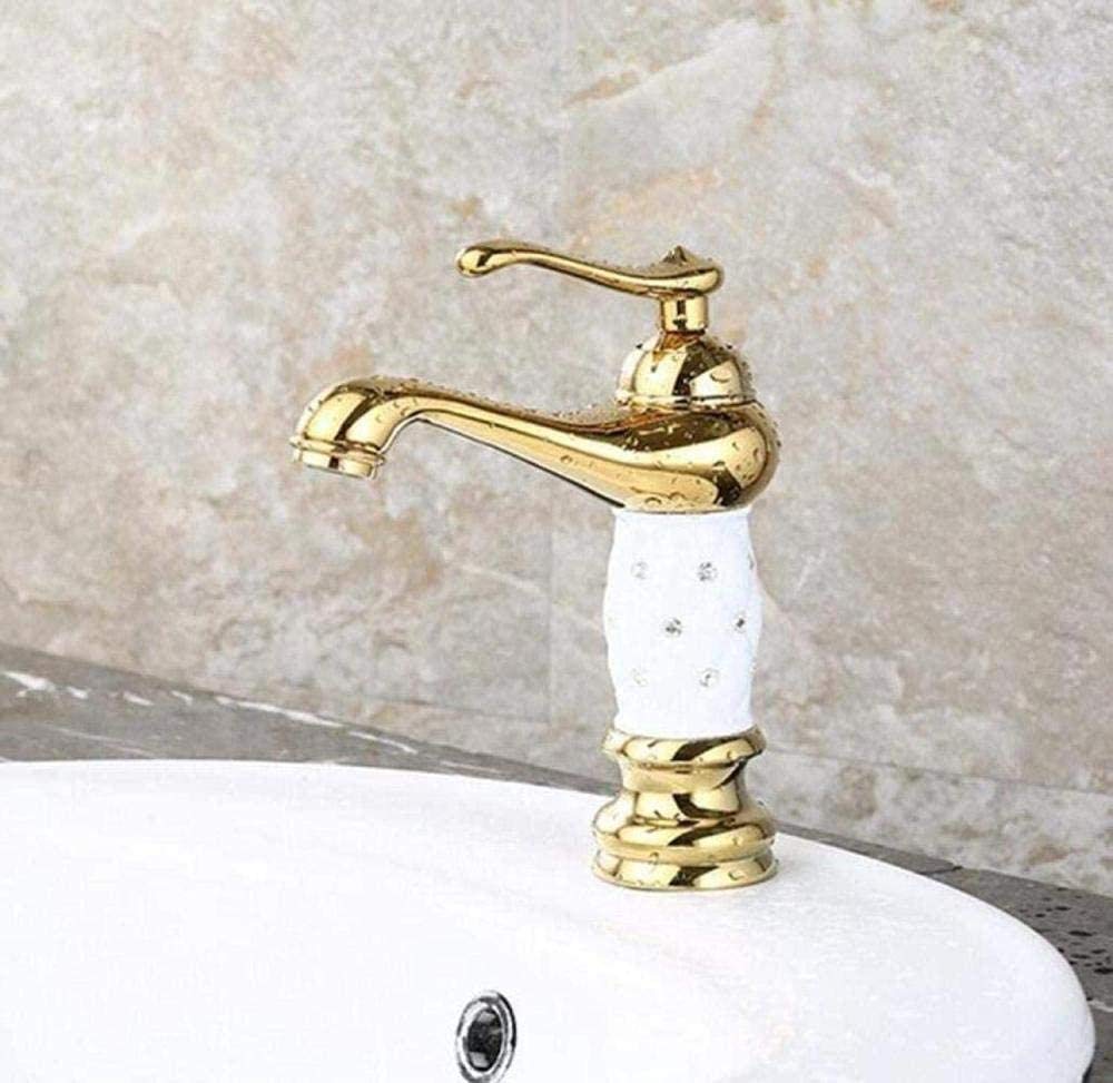 Rubinet de lavabo de mélange chaud et froid avec levier précis