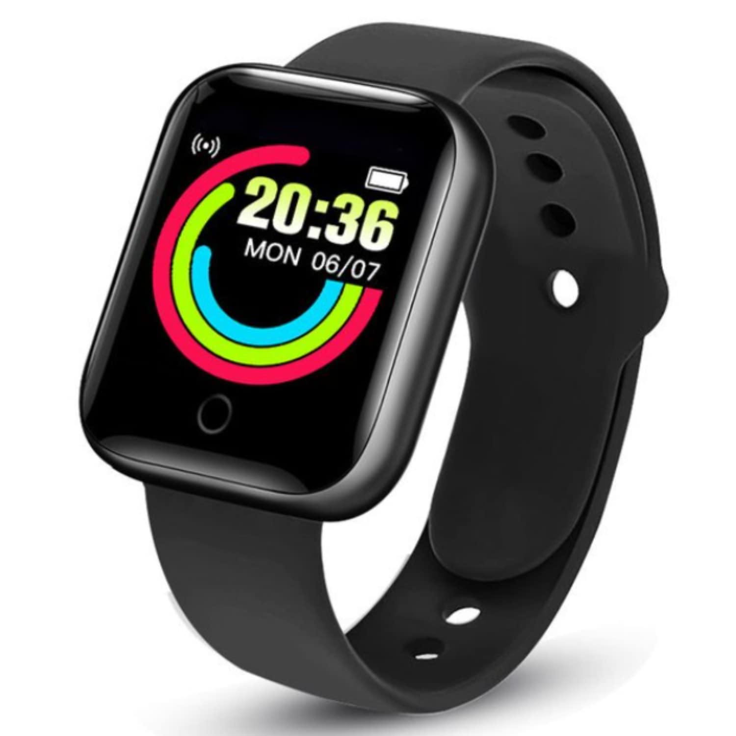 Yasha Newly Launched X10 Bluetooth Smartwatch with 1.3" One Touch Color Display, Real Heart Rate Monitor, Watch Faces, Fitness Trackers & Waterproof (Jet Black)-picture-26