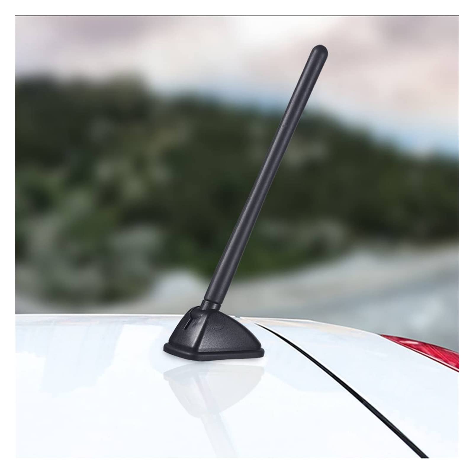 yaoqijie Uniwersalny dachowy Antena samochodowa Antenna Auto Radio Anteny Dachowe Anteny Jestem fm. Zestaw bazowy złącza radiowego lasting