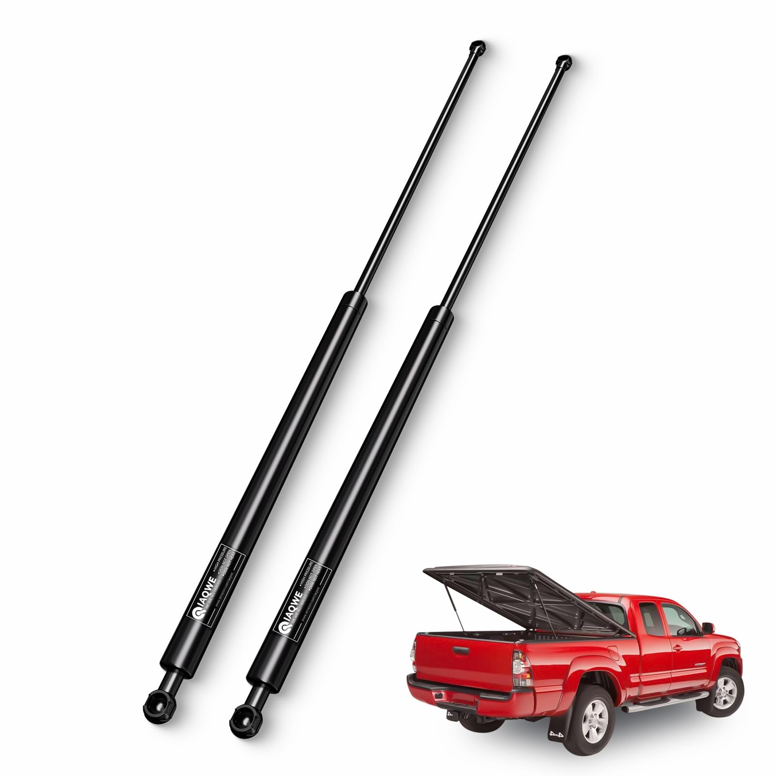 Photo 1 of 24 Inch 40Lbs/178N Gas Struts Springs Shocks Spring Lift Support Shocks for Heavy Duty Tonneau Cover Trailer are Truck Cap Murphy Bed RV Bed Door Rear Window Floor Hatch Toolbox Lid, 2pcs by IAQWE