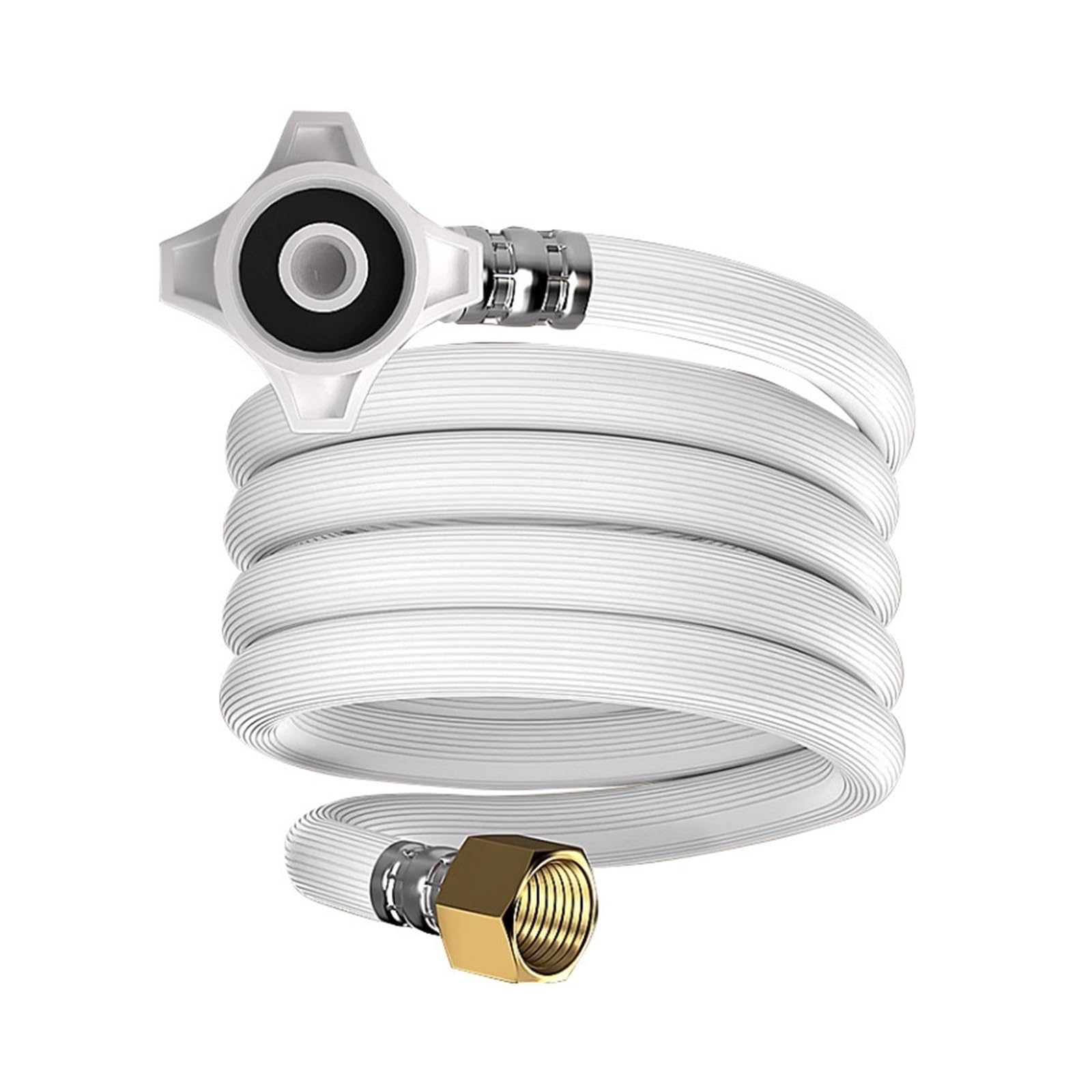 80/100/200/300/500cm Super Long Explosion-Proof Washing Machine Hose G1/2'' G3/4'' Water Inlet Leak-Proof Flexible Pipe(300cm)