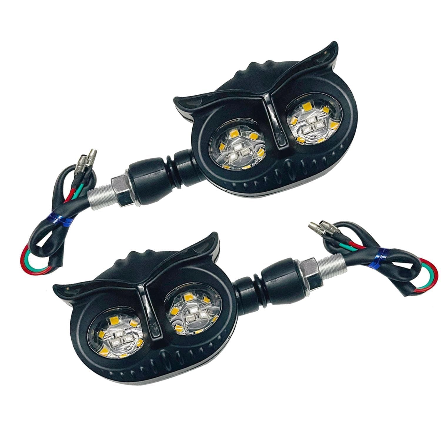 Owl Ullu Shape Running Indicator Blinker Bright LED Universal suitable for Bajaj Avenger Street 160-image-23