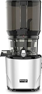 Kuvings AUTO10 Cold Press Juicer Silver - Hands-Free Electric Masticatin...