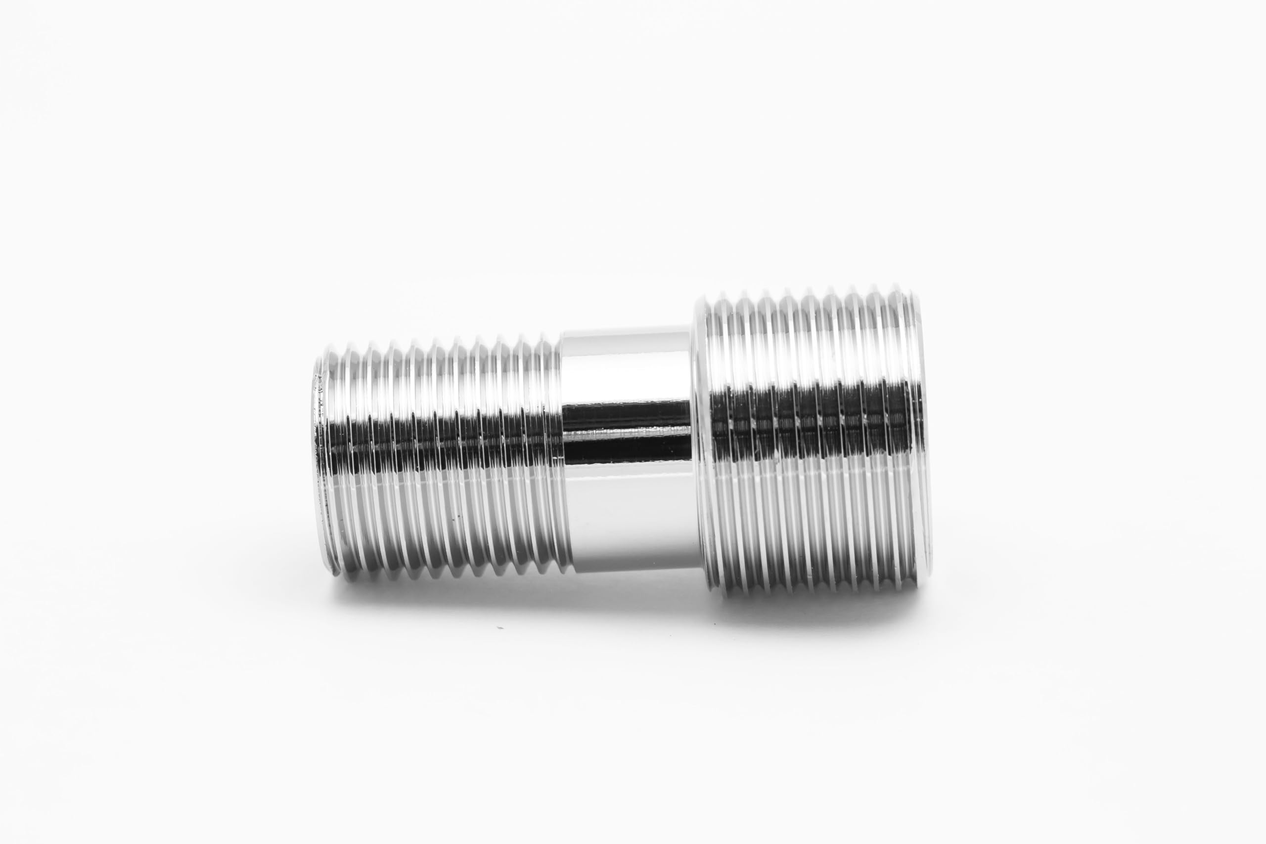 2 złączki M1/2"-M3/4" długie męskie 15x21 (1/2) - męskie 20x27 (3/4) adapter gramofonu prysznicowego/wanna