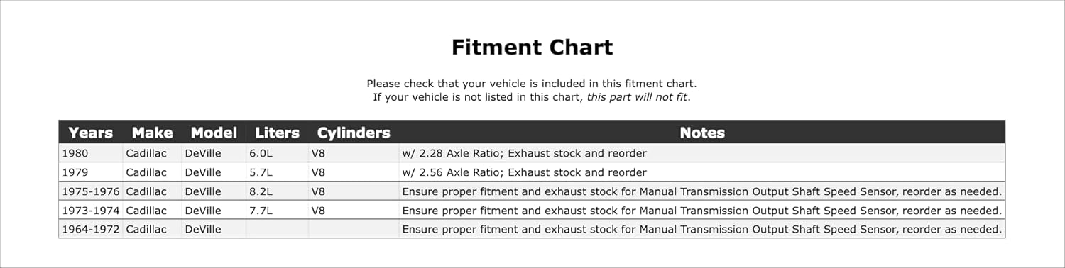 Automatic Transmission Vacuum Modulator Compatible With Cadillac DeVille 1980 1979 1976 1975 1974 1973 1972 1971 1970 1969 1968 1967 1966 1965 1964 P-3900860