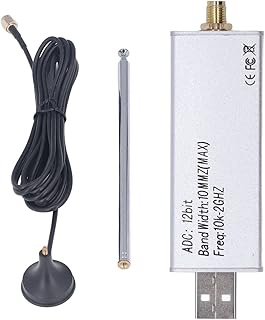 KRODANS Receptor SDR 10KHz a 1GHz 12 dígitos banda completa definida por software receptor de rádio SDR