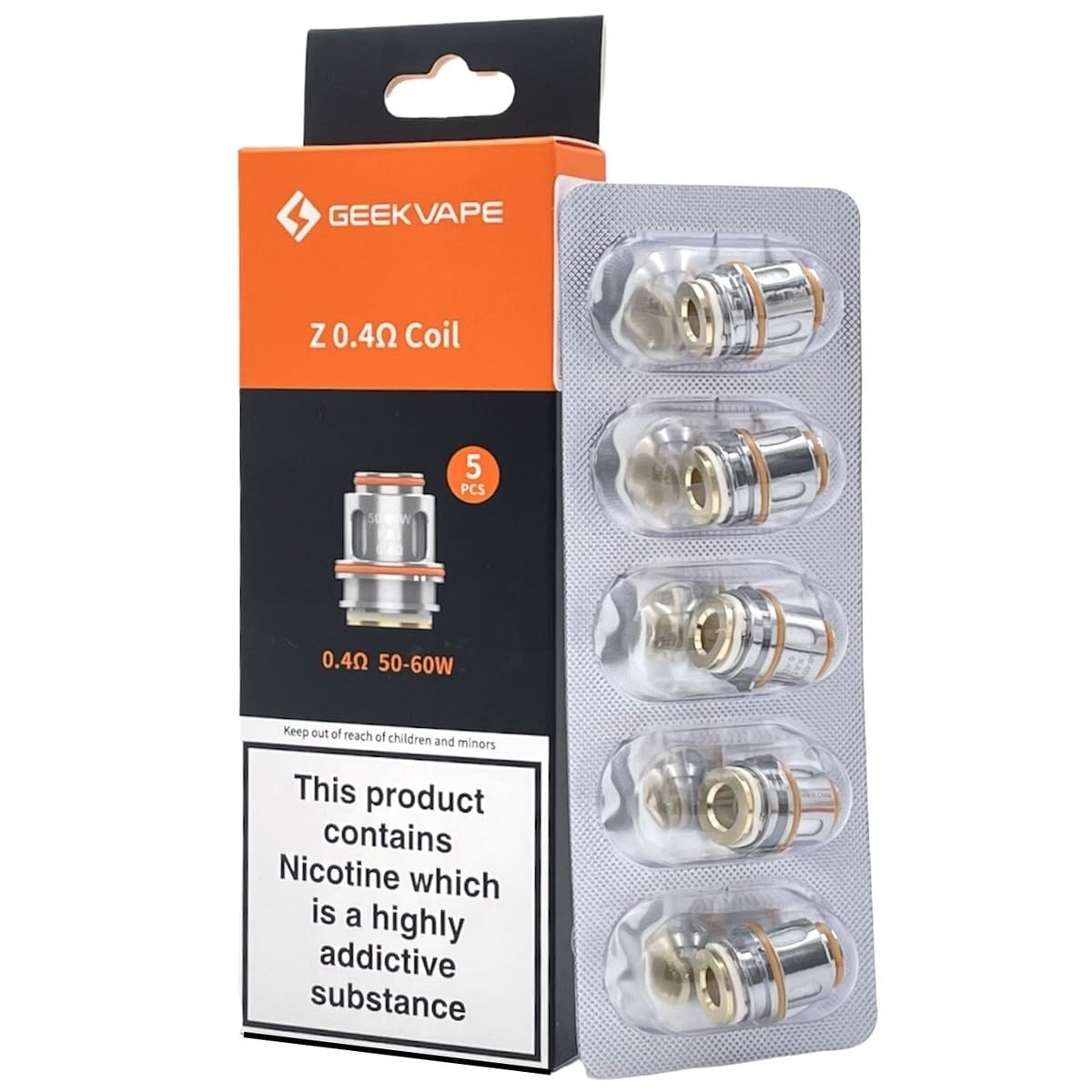 geekvape z 0.4 coils zeus mesh coils ka1 0.6 ohm GeekVape Z Mesh Coils for Zeus Tank and Aegis Kits main image 0