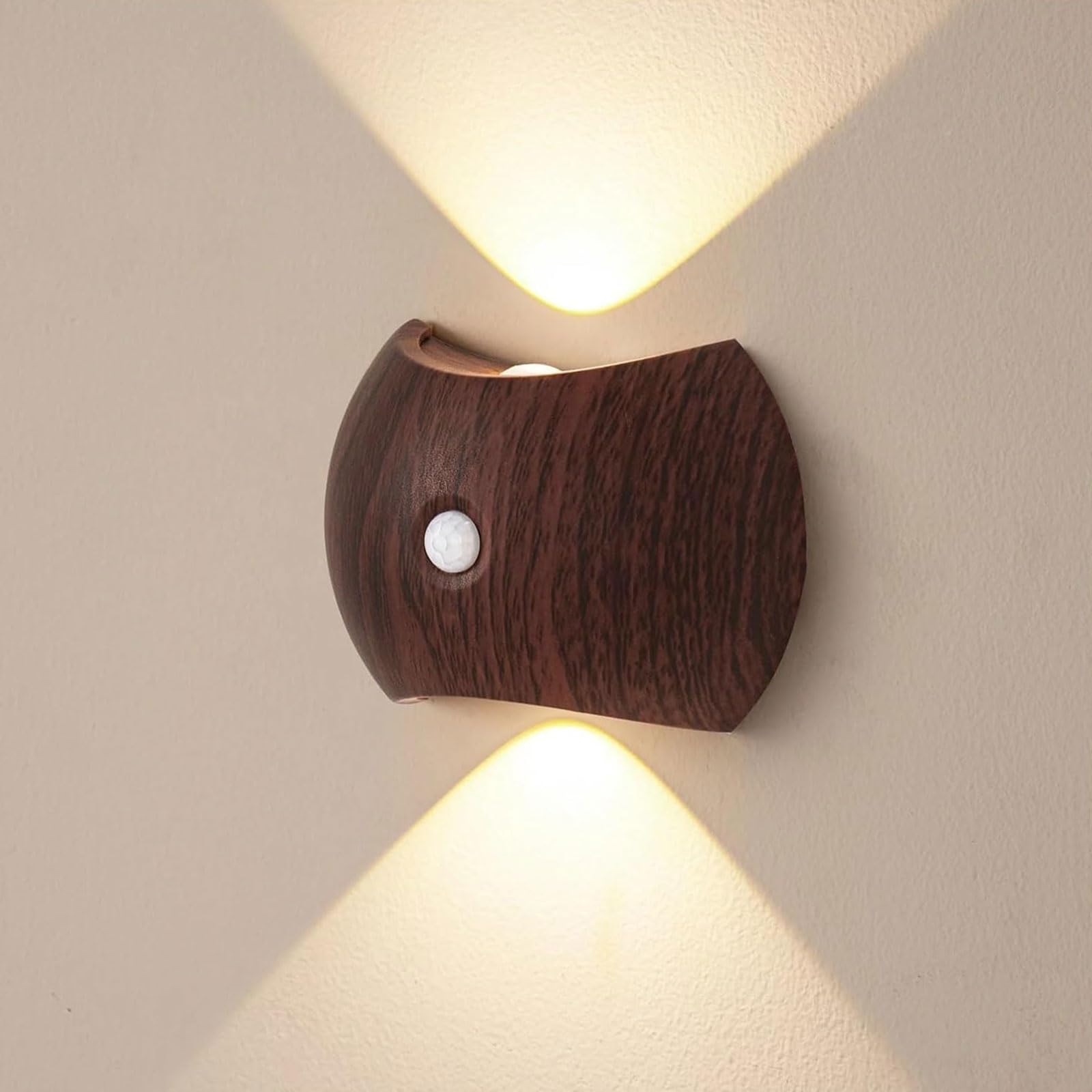 Luz Del Sensor De Movimiento Con Batería Recargable, 1200 Mah Mordern Control Táctil Atenuable 3 Niveles De Brillo De Pared, Para Sala De Estar Dormitorios Pasillos