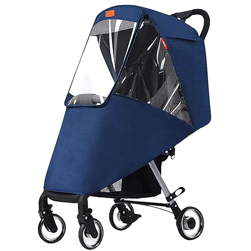 Funda de lluvia universal para cochecito de bebé, protector de lluvia, impermeable, protector contra el clima, cubierta de cochecito de bebé con