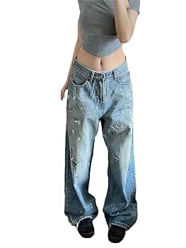 お*ん様 EAPHI WAVE DESIGN HIGH WAIST DENIM Eaphi WAVE DESIGN HIGH WAIST DENIM