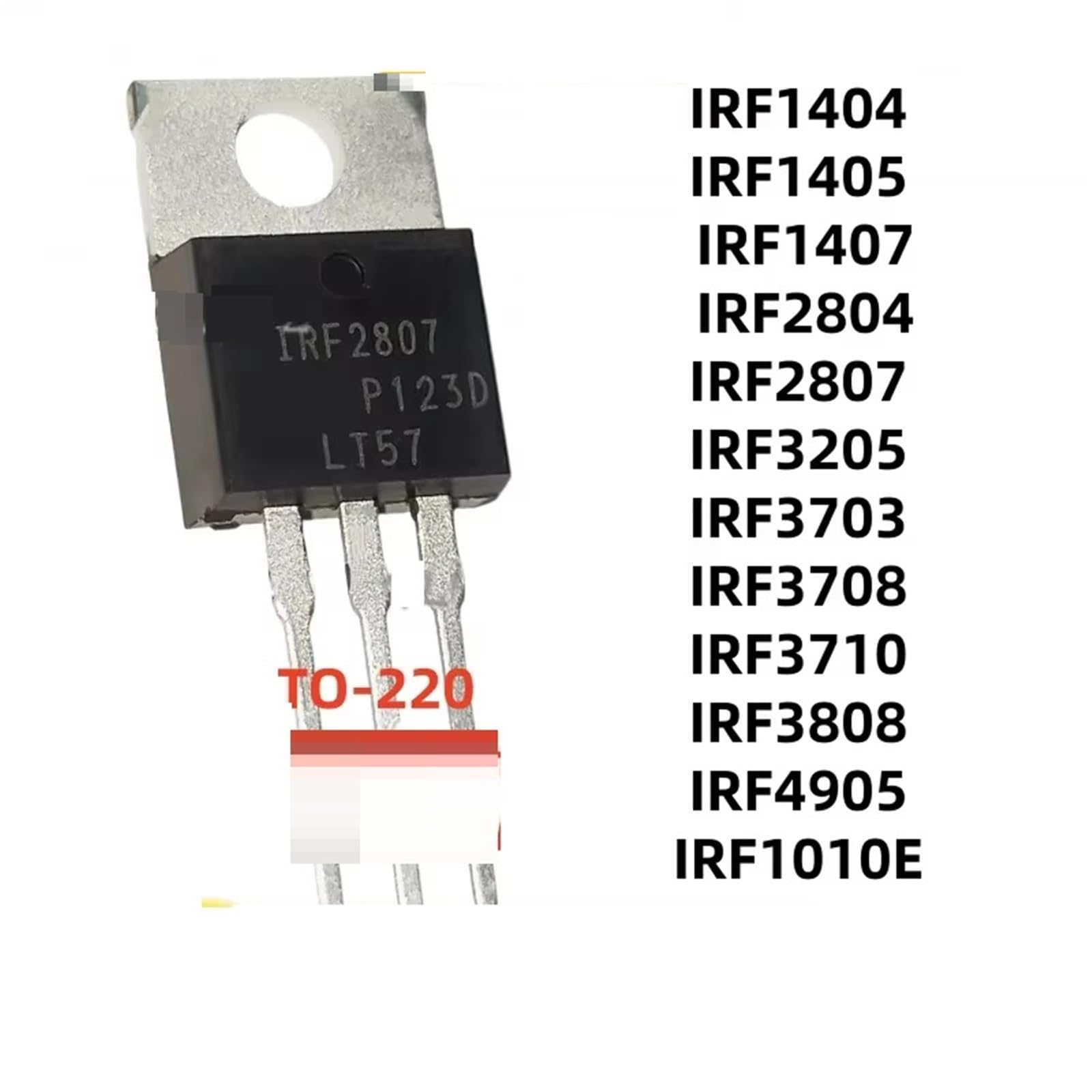 10 Stück TO-220-Transistor(IRF3710)