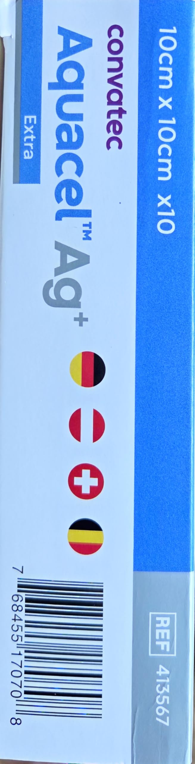 ConvaTec (Germany) GmbH AQUACEL Ag + Extra 10 x 10 cm impacchi 10 St