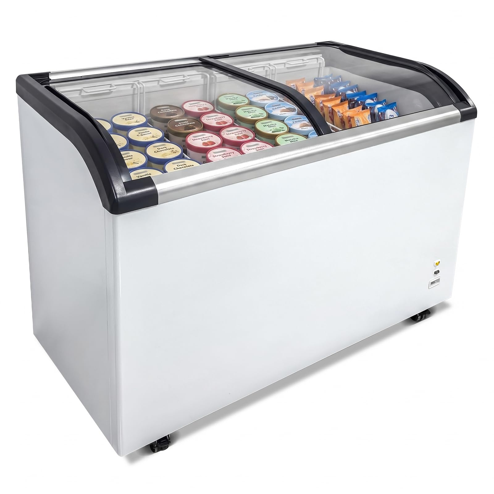 Msutree W2095P475085 9.8 cu ft Chest Freezer White