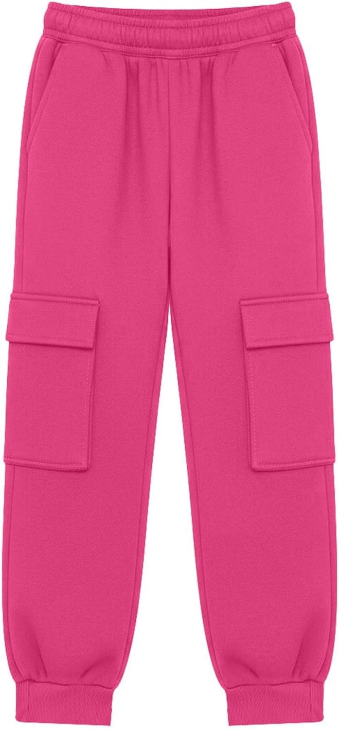 Boys Girls Tracksuit Hooded Sweatshirt Cargo Jogger Sweatpants Sweatsuit Casual Oversize Long Sleeve Pullover Athletic