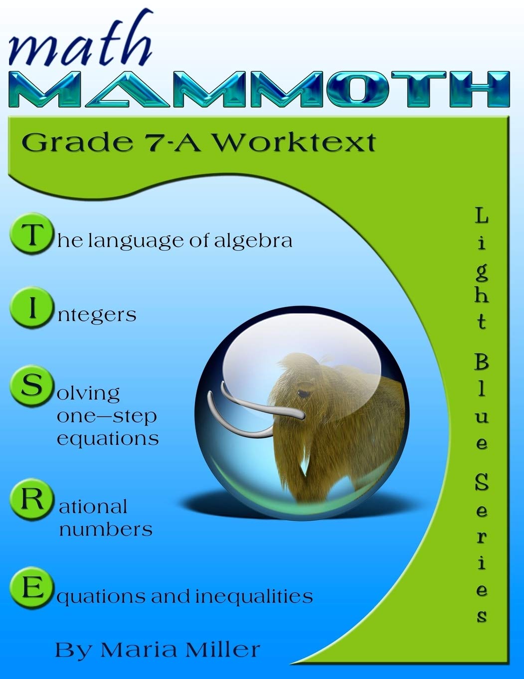 Math Mammoth Grade 7-A Worktext