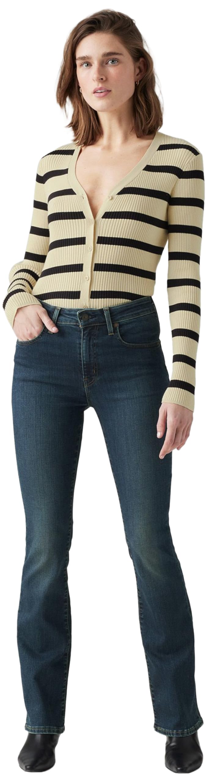 Levi's 725 High Rise Bootcut Blue Swell – Bild 2