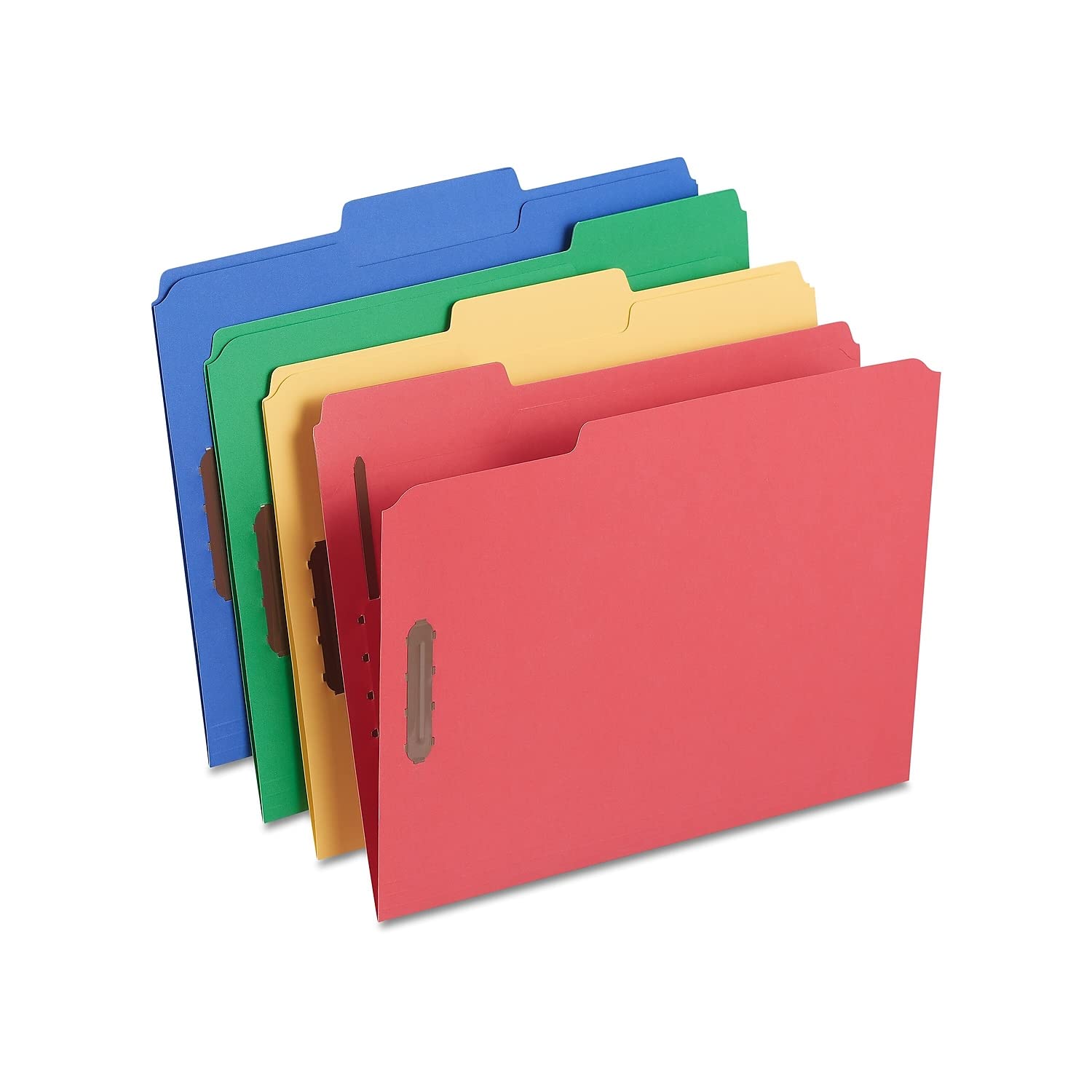 Amazon.com : Staples Reinforced Tab Fastener Folder, Letter Size