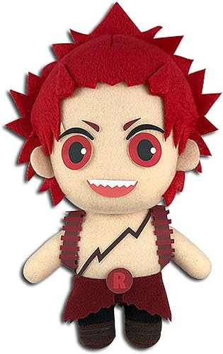 Miniatura 3 de Great Eastern Entertainment My Hero Academia S2 - Disfraz de héroe de Kirishima de felpa de 8 pulgadas de alto