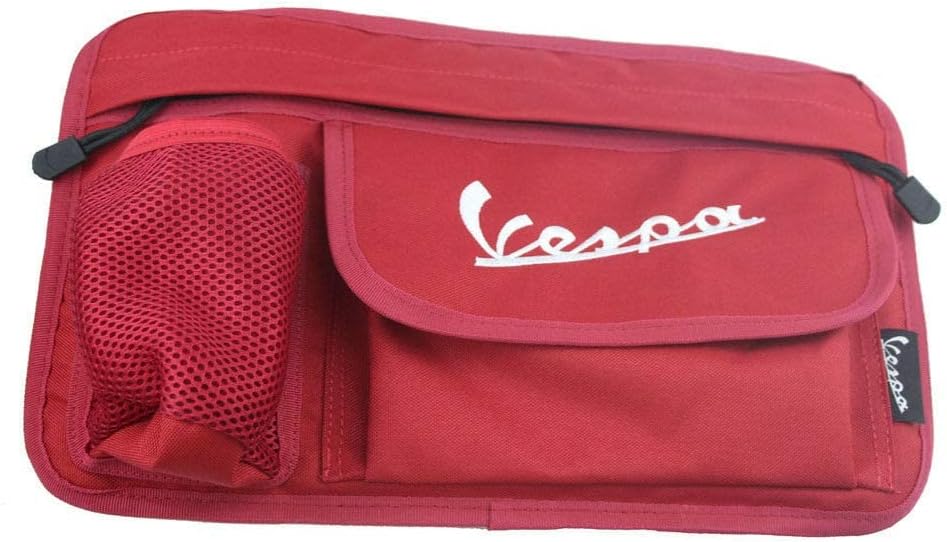 PRO-KODASKIN Glove Bags Storage Bag for Vespa GTS LX LXV Sprint Primavera 50 125 250 300 (Red)